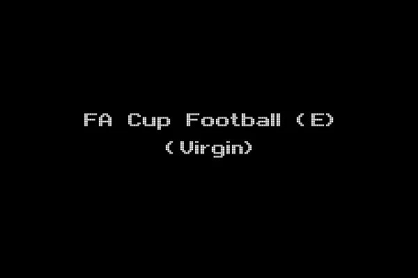 FA Cup Football (E) (Virgin)