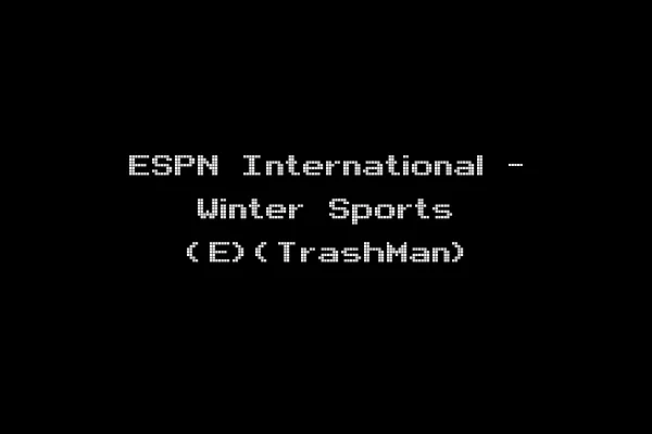 ESPN International - Winter Sports (E)(TrashMan)