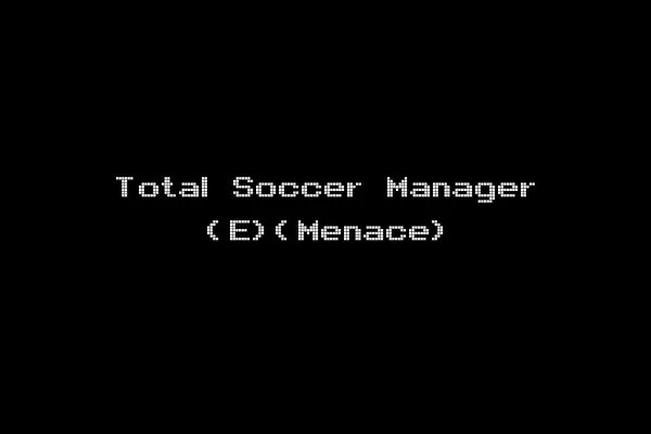 Total Soccer Manager (E)(Menace)