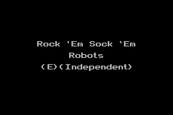 Rock 'Em Sock 'Em Robots (E)(Independent)