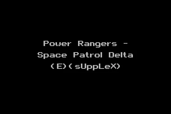Power Rangers - Space Patrol Delta (E)(sUppLeX)