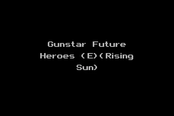 Gunstar Future Heroes (E)(Rising Sun)