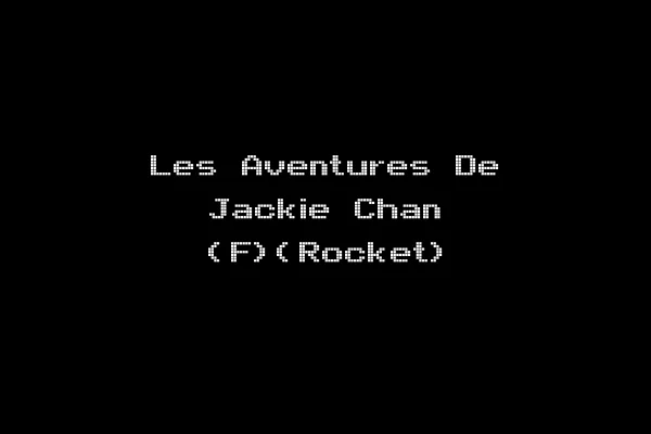 Les Aventures De Jackie Chan (F)(Rocket)