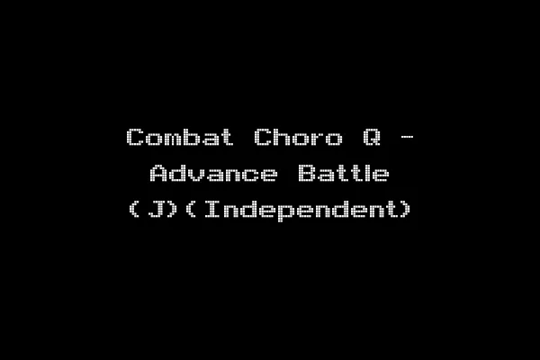 Combat Choro Q - Advance Battle (J)(Independent)