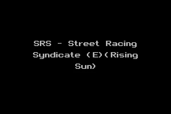 SRS - Street Racing Syndicate (E)(Rising Sun)