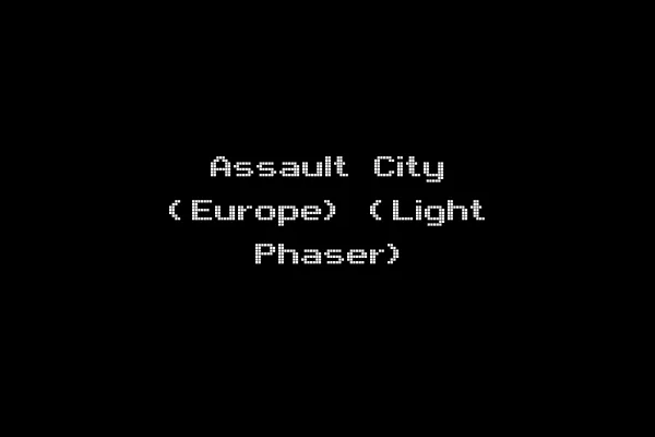 Assault City (Europe) (Light Phaser)