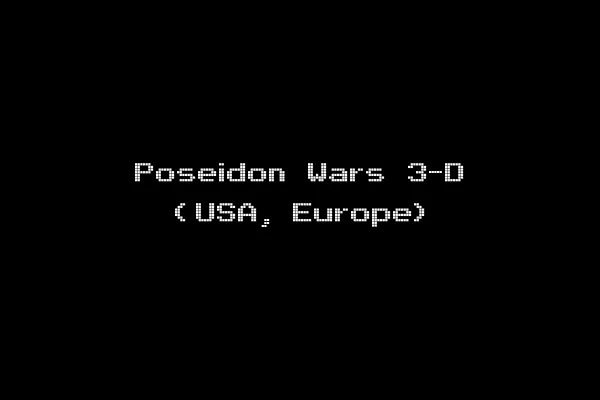 Poseidon Wars 3-D (USA, Europe)