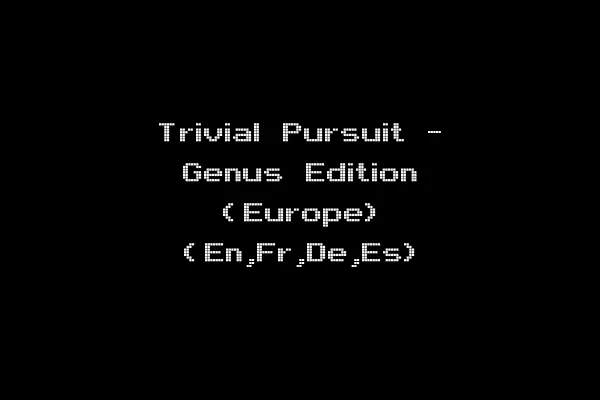 Trivial Pursuit - Genus Edition (Europe) (En,Fr,De,Es)