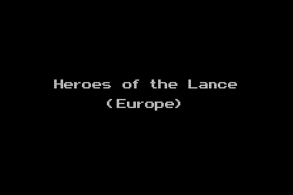 Heroes of the Lance (Europe)