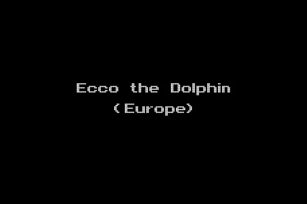 Ecco the Dolphin (Europe)
