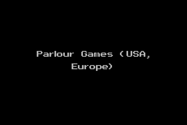 Parlour Games (USA, Europe)