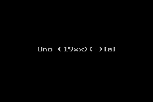 Uno (19xx)(-)[a]