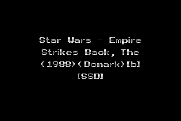 Star Wars - Empire Strikes Back, The (1988)(Domark)[b] [SSD]