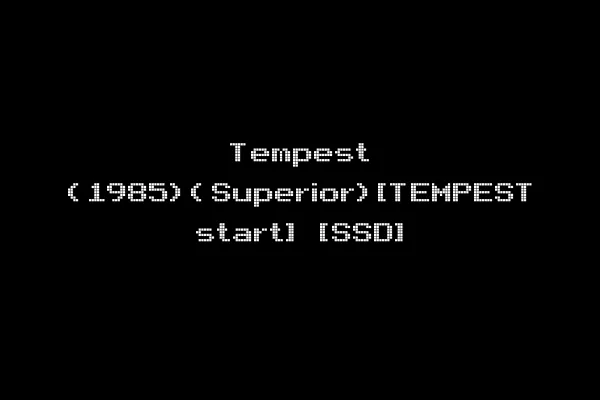 Tempest (1985)(Superior)[TEMPEST start] [SSD]