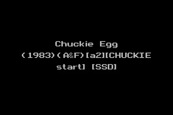 Chuckie Egg (1983)(A&F)[a2][CHUCKIE start] [SSD]