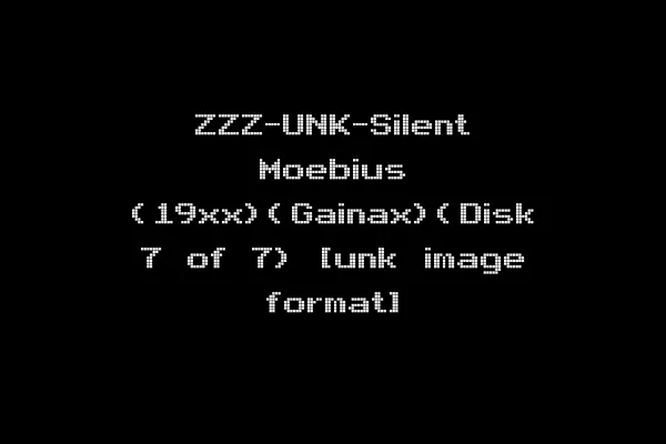 ZZZ-UNK-Silent Moebius (19xx)(Gainax)(Disk 7 of 7) [unk image format]