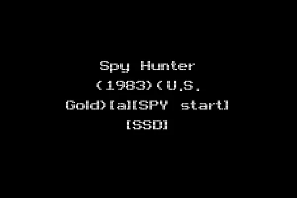 Spy Hunter (1983)(U.S. Gold)[a][SPY start] [SSD]
