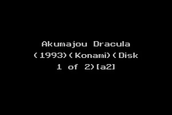 Akumajou Dracula (1993)(Konami)(Disk 1 of 2)[a2]