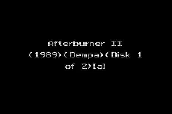 Afterburner II (1989)(Dempa)(Disk 1 of 2)[a]
