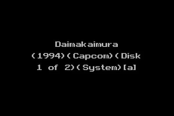 Daimakaimura (1994)(Capcom)(Disk 1 of 2)(System)[a]