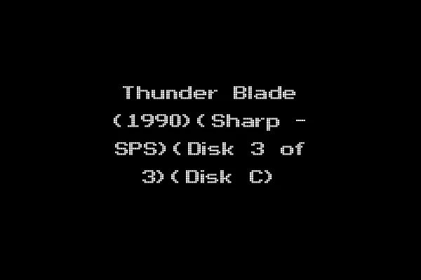 Thunder Blade (1990)(Sharp - SPS)(Disk 3 of 3)(Disk C)