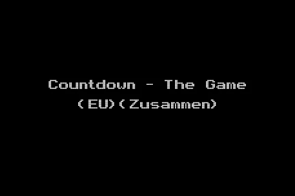 Countdown - The Game (EU)(Zusammen)