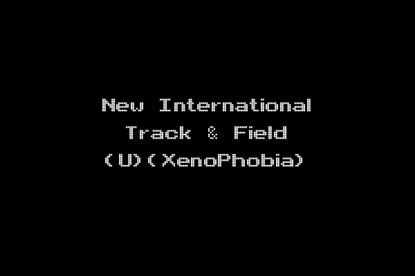 New International Track & Field (U)(XenoPhobia)