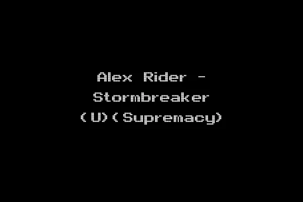 Alex Rider - Stormbreaker (U)(Supremacy)