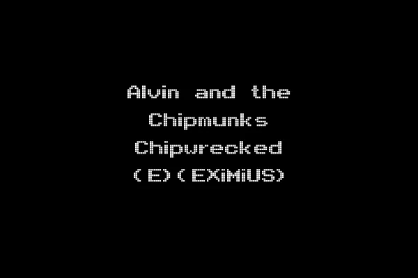 Alvin and the Chipmunks Chipwrecked (E)(EXiMiUS)