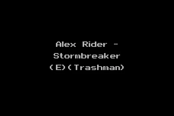 Alex Rider - Stormbreaker (E)(Trashman)
