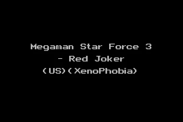 Megaman Star Force 3 - Red Joker (US)(XenoPhobia)
