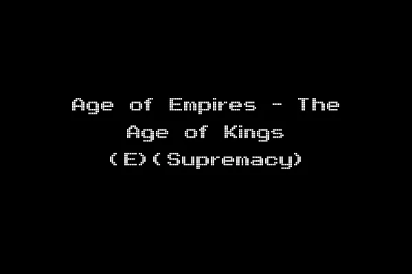 Age of Empires - The Age of Kings (E)(Supremacy)