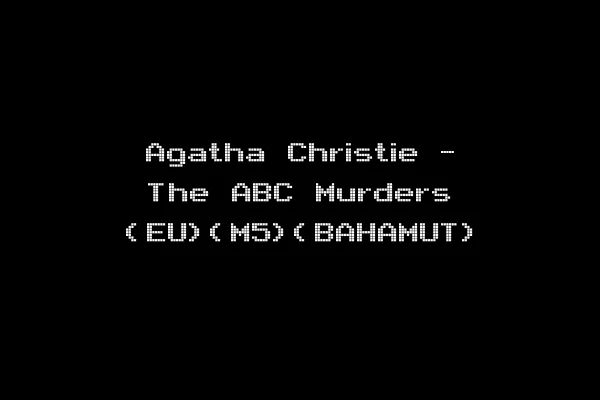 Agatha Christie - The ABC Murders (EU)(M5)(BAHAMUT)