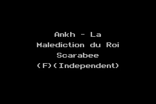 Ankh - La Malediction du Roi Scarabee (F)(Independent)