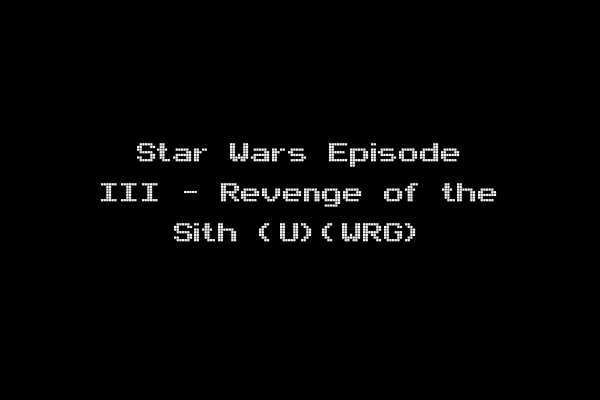 Star Wars Episode III - Revenge of the Sith (U)(WRG)