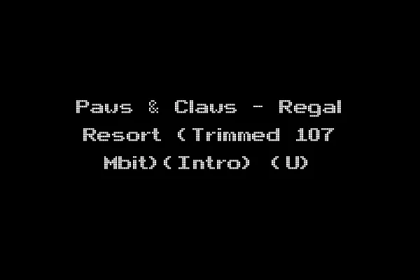 Paws & Claws - Regal Resort (Trimmed 107 Mbit)(Intro) (U)