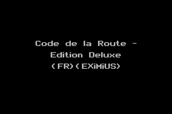 Code de la Route - Edition Deluxe (FR)(EXiMiUS)