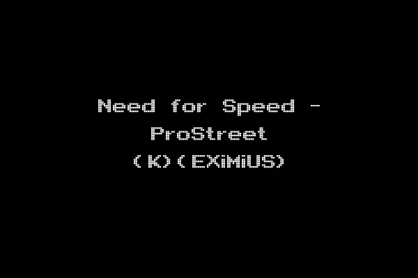 Need for Speed - ProStreet (K)(EXiMiUS)