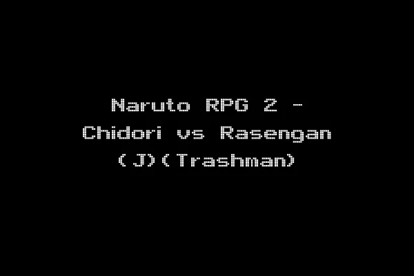 Naruto RPG 2 - Chidori vs Rasengan (J)(Trashman)