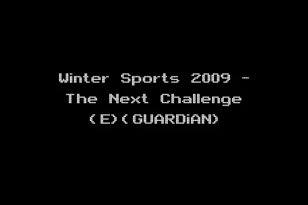 Winter Sports 2009 - The Next Challenge (E)(GUARDiAN)