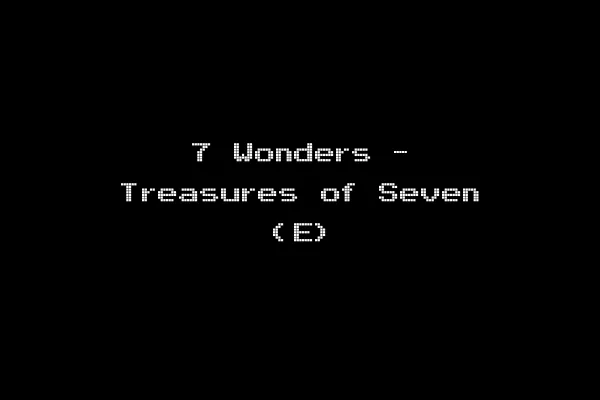 7 Wonders - Treasures of Seven (E)