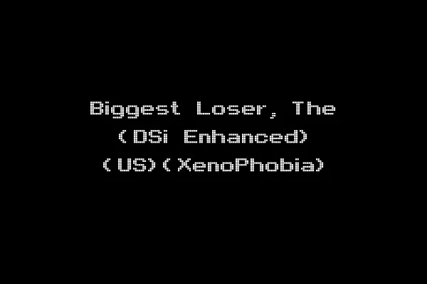 Biggest Loser, The (DSi Enhanced) (US)(XenoPhobia)