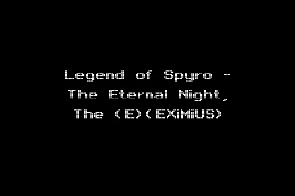 Legend of Spyro - The Eternal Night, The (E)(EXiMiUS)