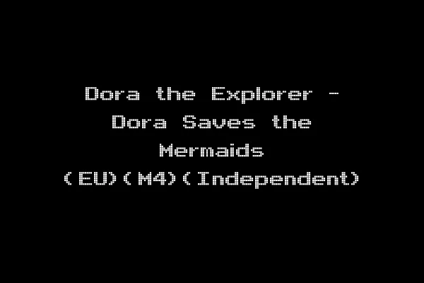 Dora the Explorer - Dora Saves the Mermaids (EU)(M4)(Independent)