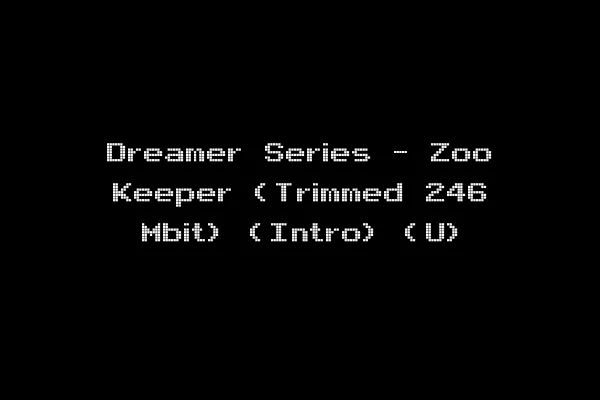 Dreamer Series - Zoo Keeper (Trimmed 246 Mbit) (Intro) (U)