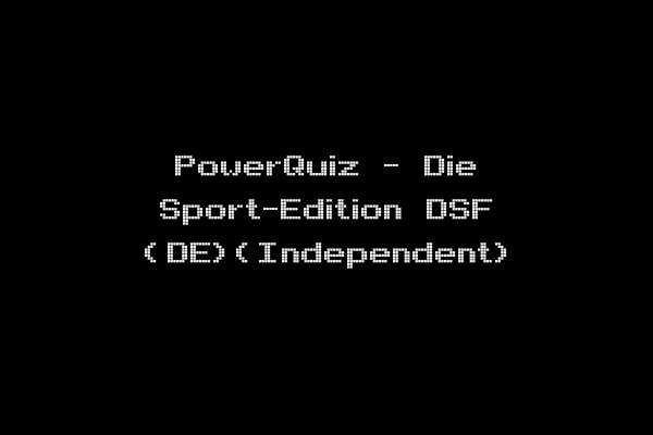 PowerQuiz - Die Sport-Edition DSF (DE)(Independent)