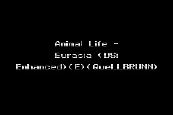 Animal Life - Eurasia (DSi Enhanced)(E)(QueLLBRUNN)