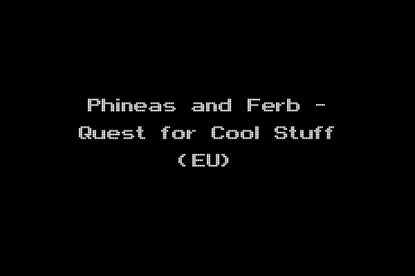 Phineas and Ferb - Quest for Cool Stuff (EU)