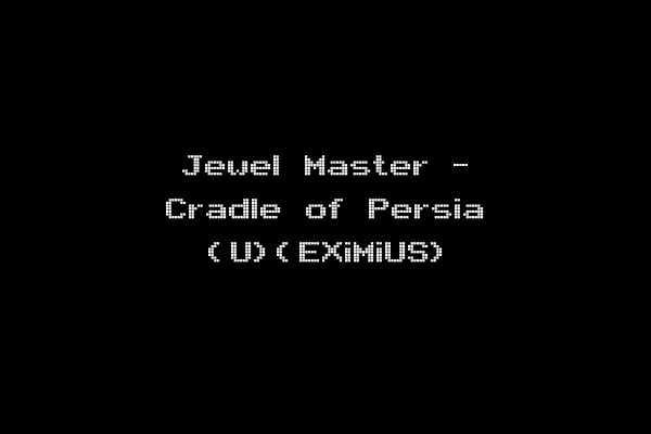 Jewel Master - Cradle of Persia (U)(EXiMiUS)