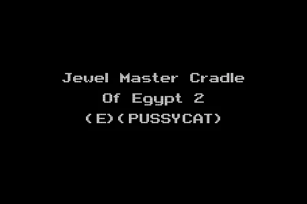Jewel Master Cradle Of Egypt 2 (E)(PUSSYCAT)